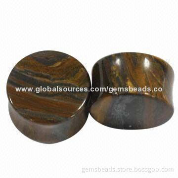 Stone earring bead